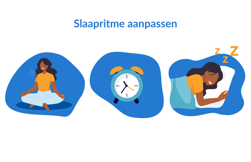 Slaapritme aanpassen